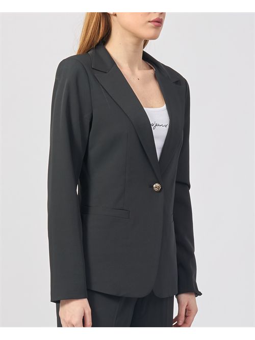 Yes Zee women's single-breasted jacket in technical fabric YES ZEE | G431-KE000801